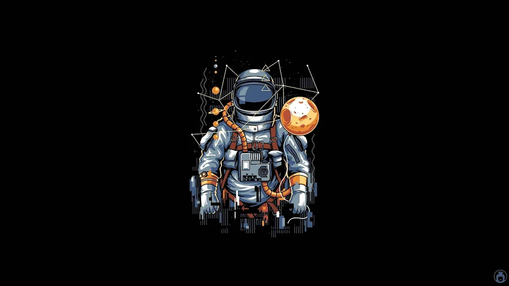 Cosmonaut art