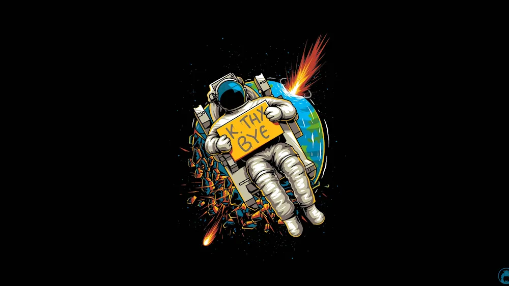 Cosmonaut art