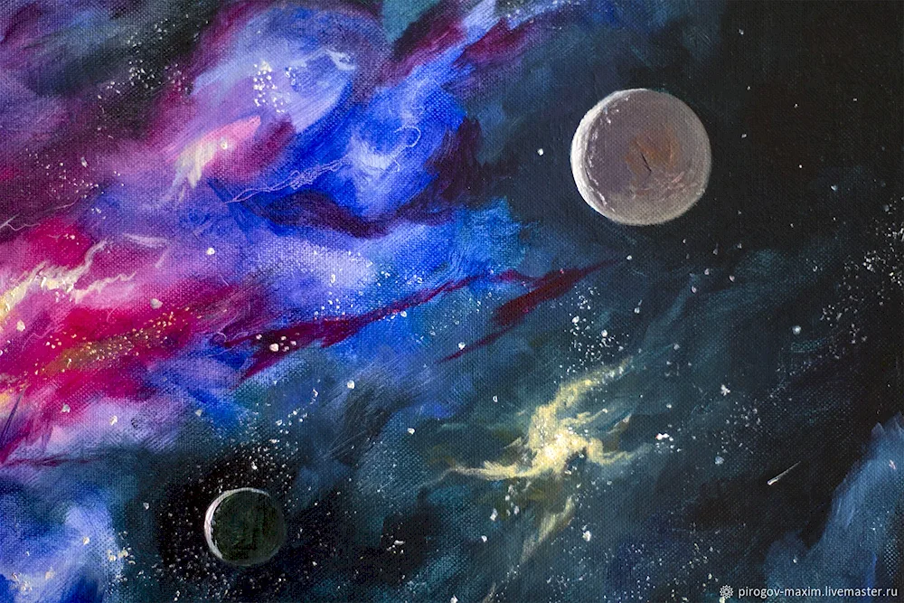 Colouring. In space