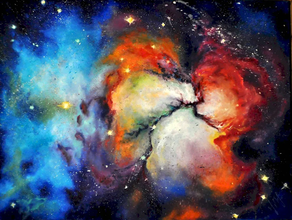 Cosmic paintings