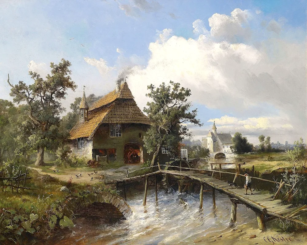 Vasily Polenov river