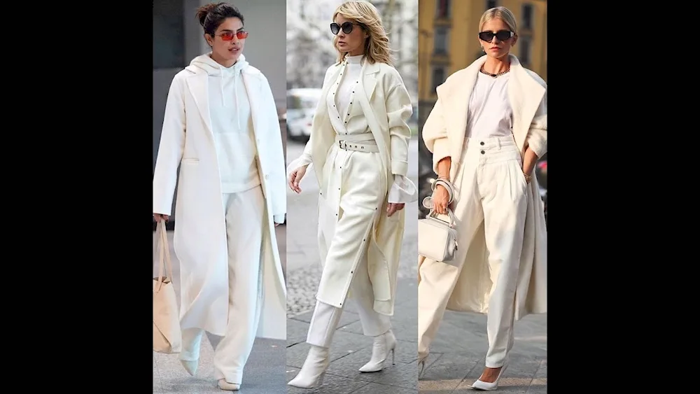 Total White suit