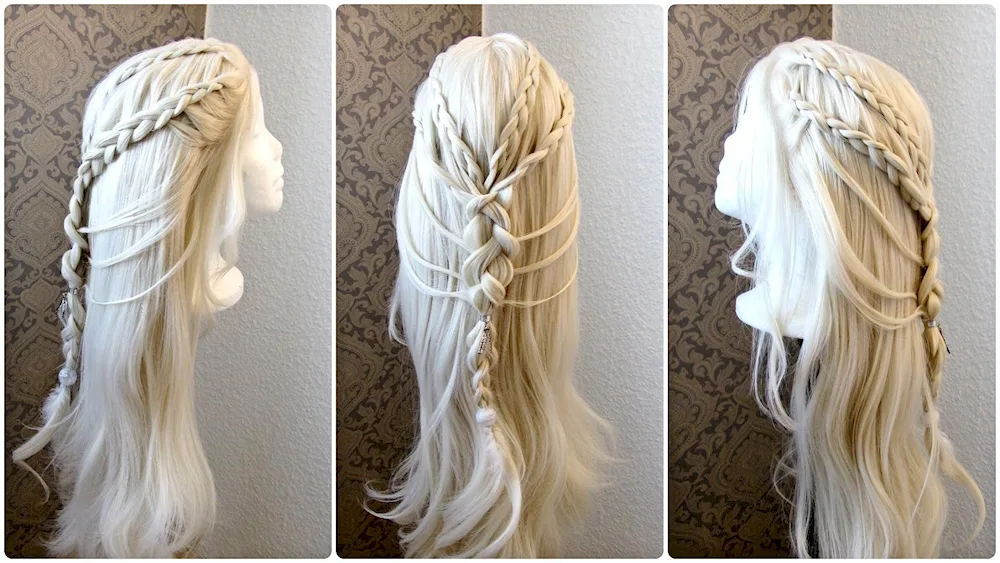 Daenerys' hairstyles