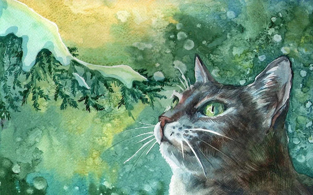 Cat art