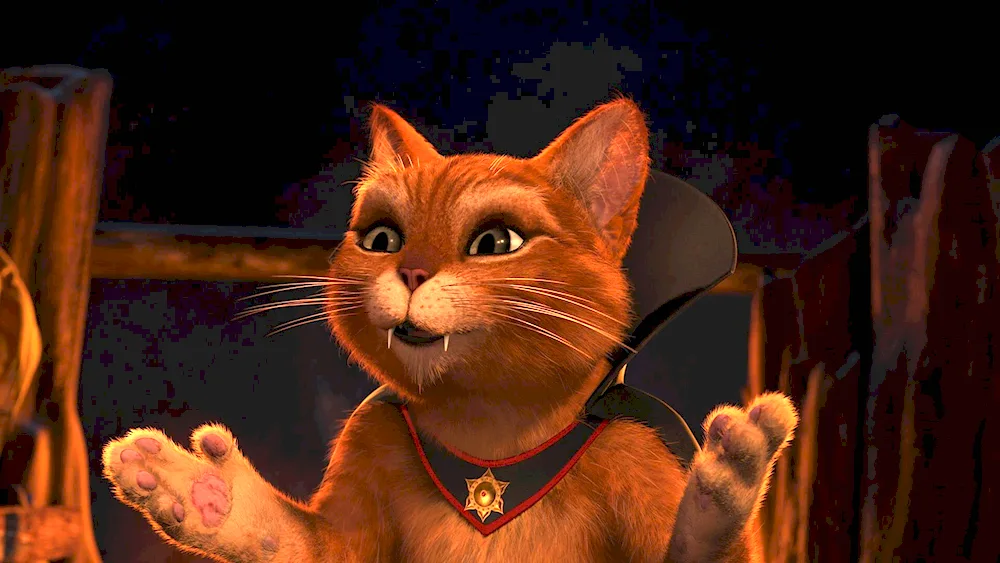 The cat in boots Shrek the cat in boots Shrek the cat in boots 2 eyes