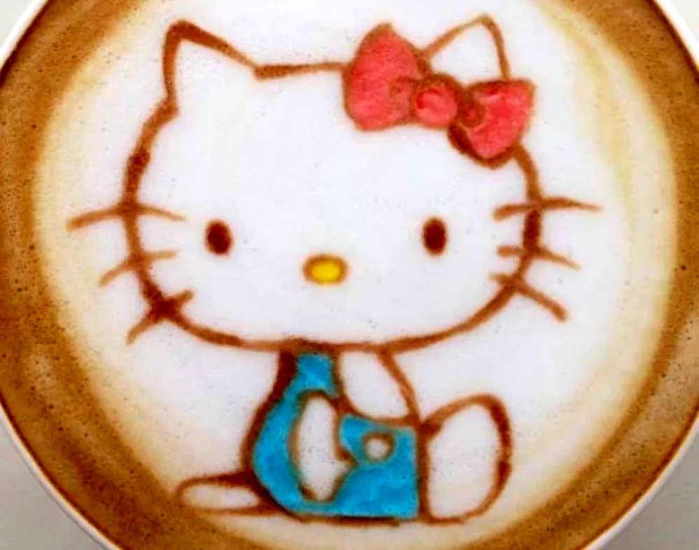 Coffee drawing