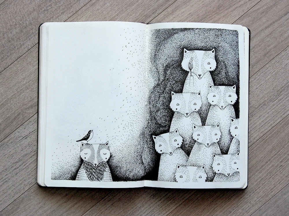 Ideas for sketchbook drawings