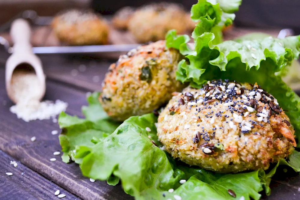 Lentil meatballs. chickpea meatballs