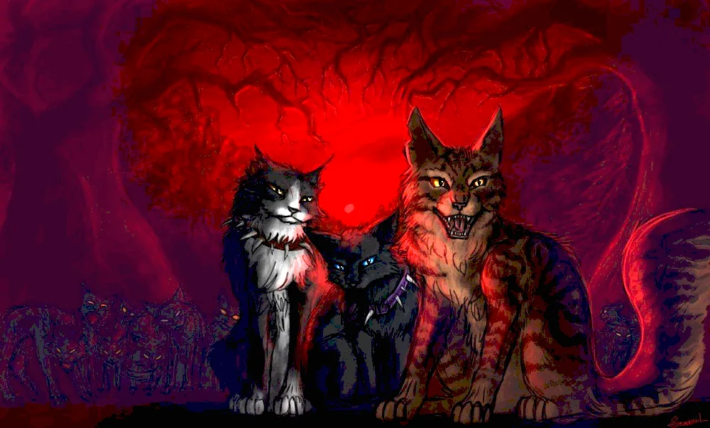 Cats Warriors Beach and Firestar