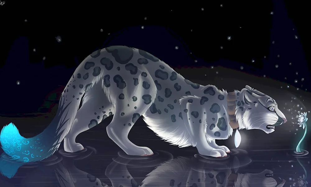 Cats Warriors snow leopard