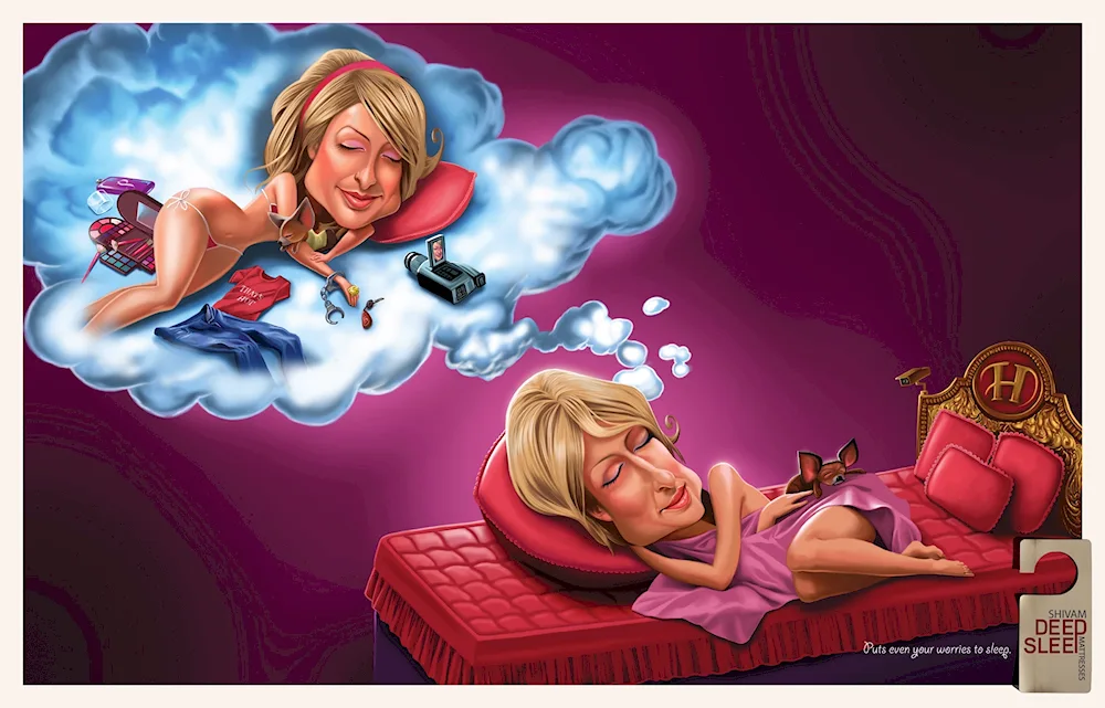 Caricatures of women