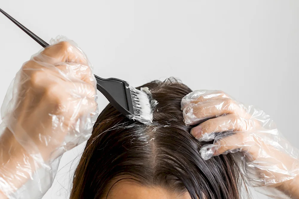 Micro melting on dark hair