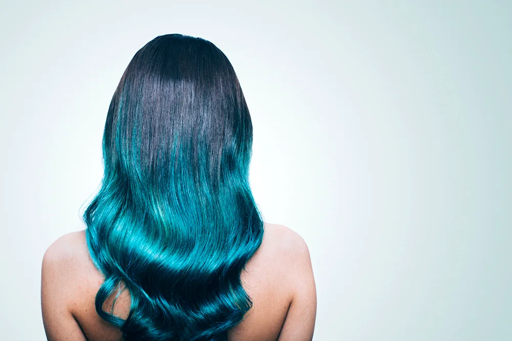 Coloured hair