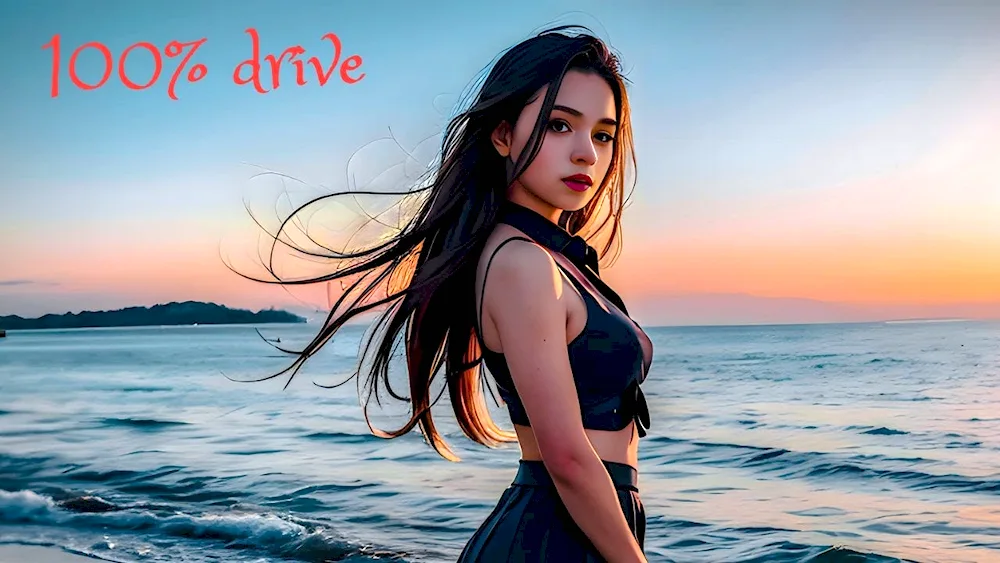 Beautiful girl deephouse