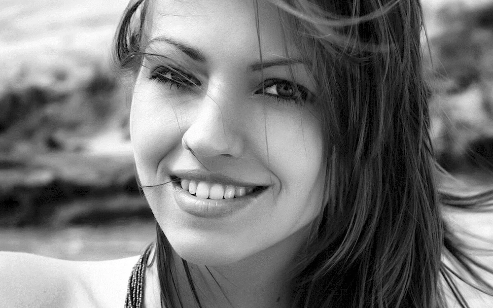 Beautiful girl smiling
