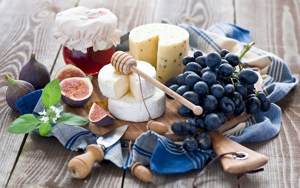 Cheese still life