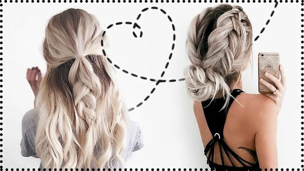 Beautiful and simple hairstyles for long hair