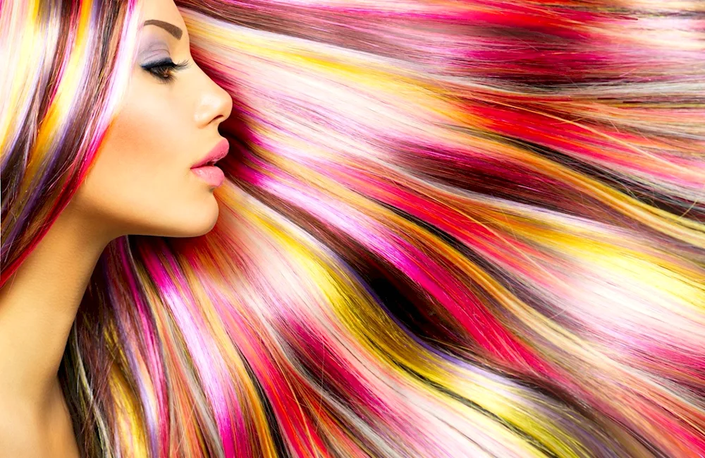 Beautiful colouring hair