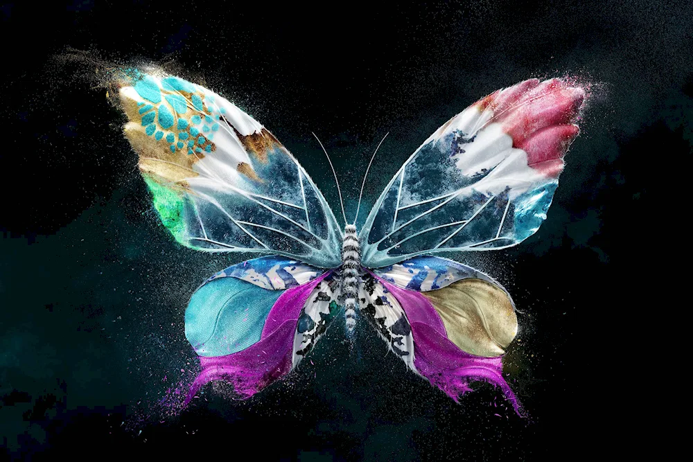 Girl - butterfly