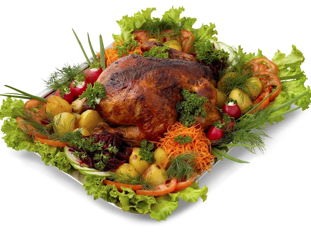 Second dishes for the festive table