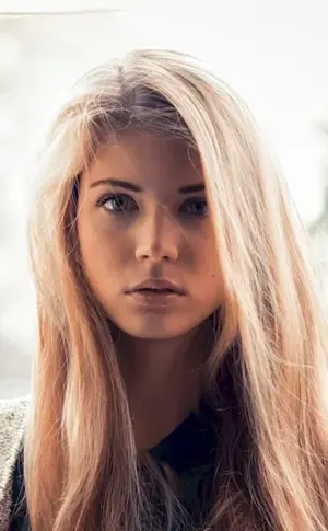 Beautiful girls with blonde hair