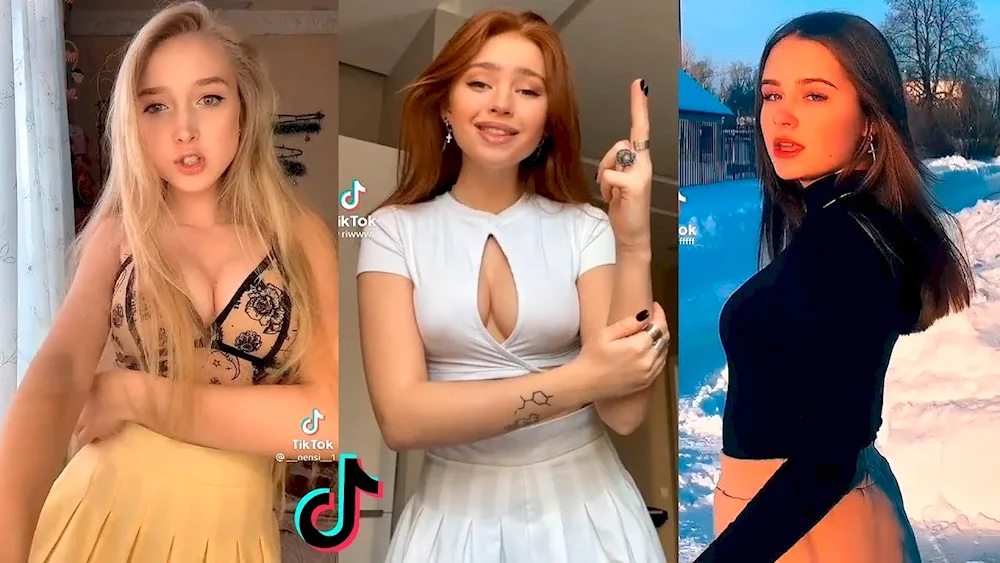 Beautiful girls from tik tok