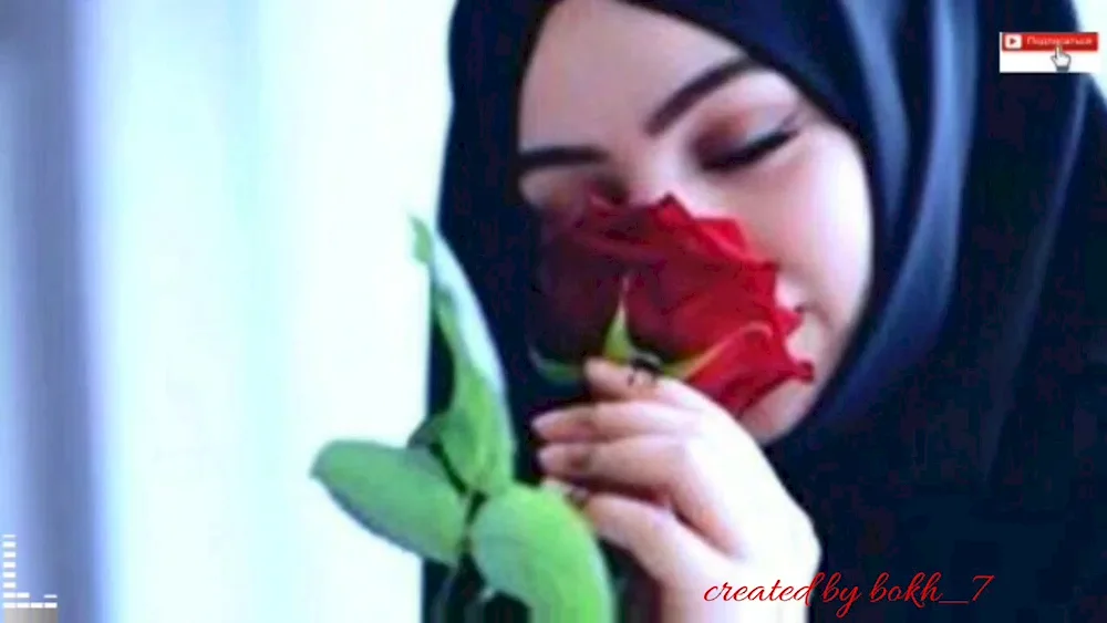 Beautiful girls in hijab