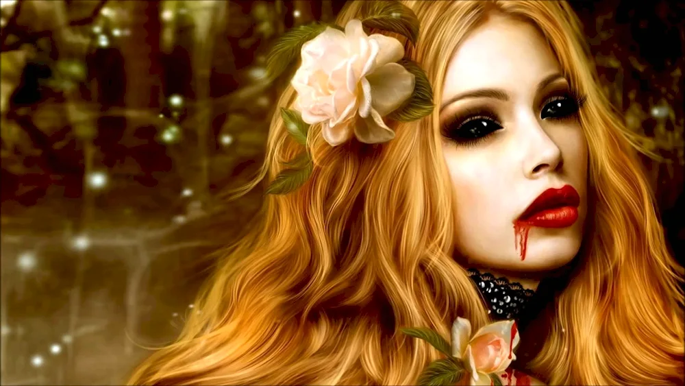 Beautiful Vampire Girls