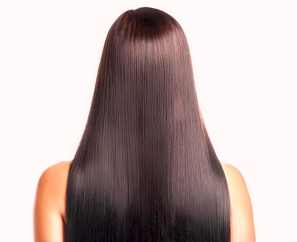 Keratin hair straightening