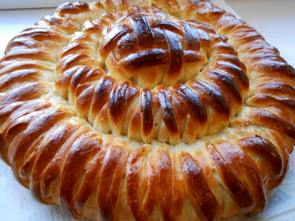 Beautiful yeast pies