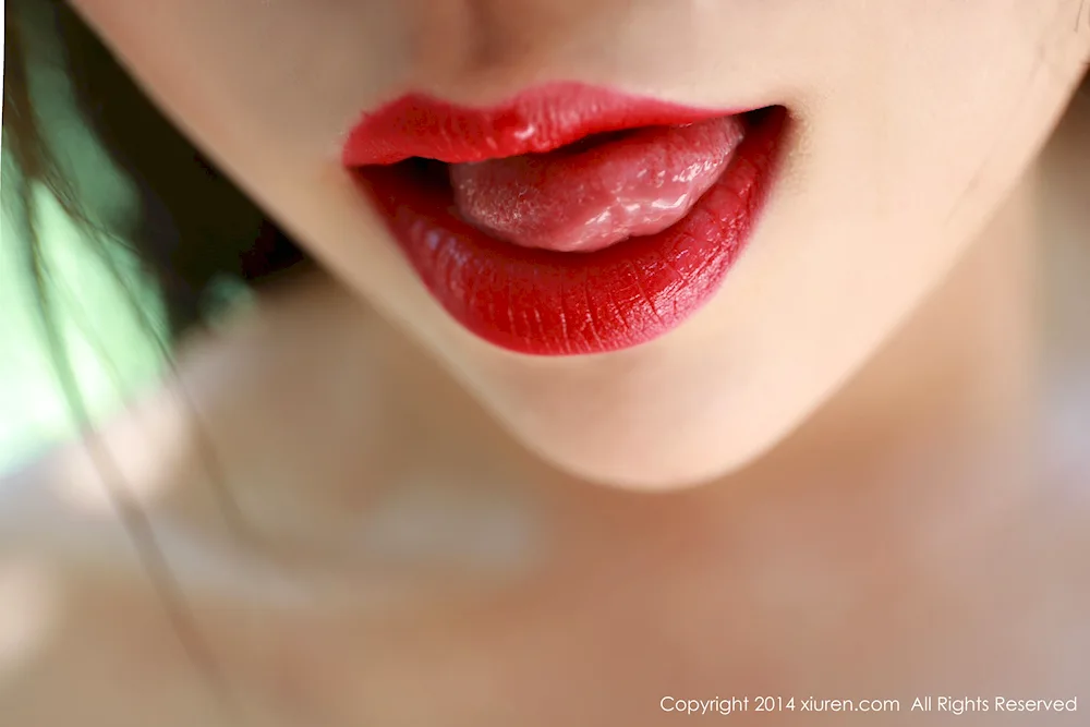 Beautiful women's lips