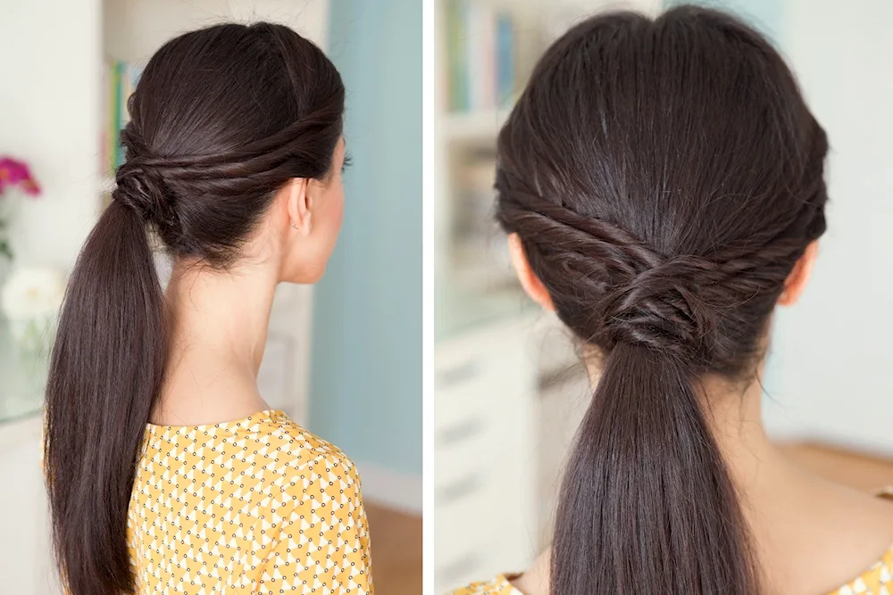 Beautiful and simple hairstyles