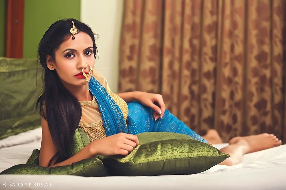 Girl in Sari