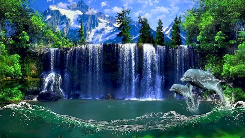 Beautiful waterfall pictures