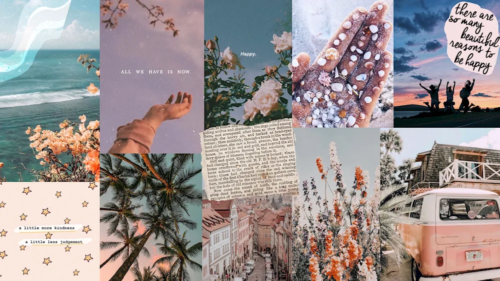 Beautiful collages