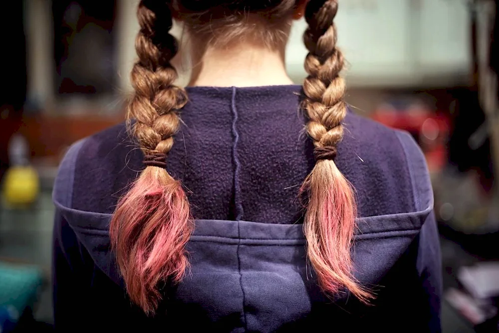 Beautiful long hair braids for girls