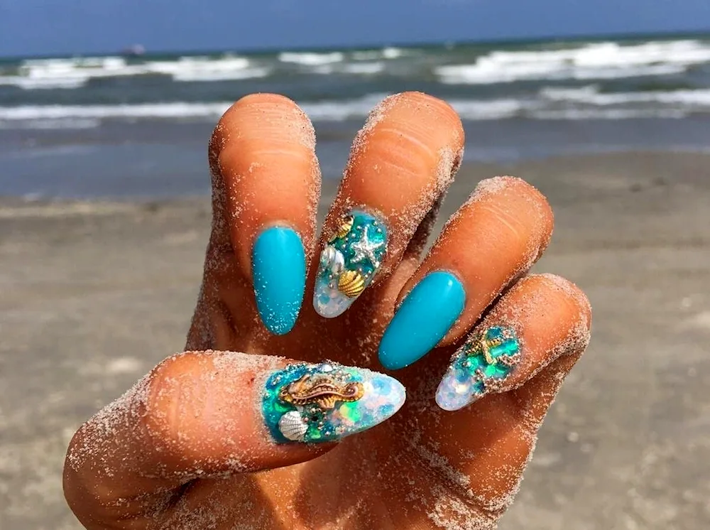 Beautiful summer nails