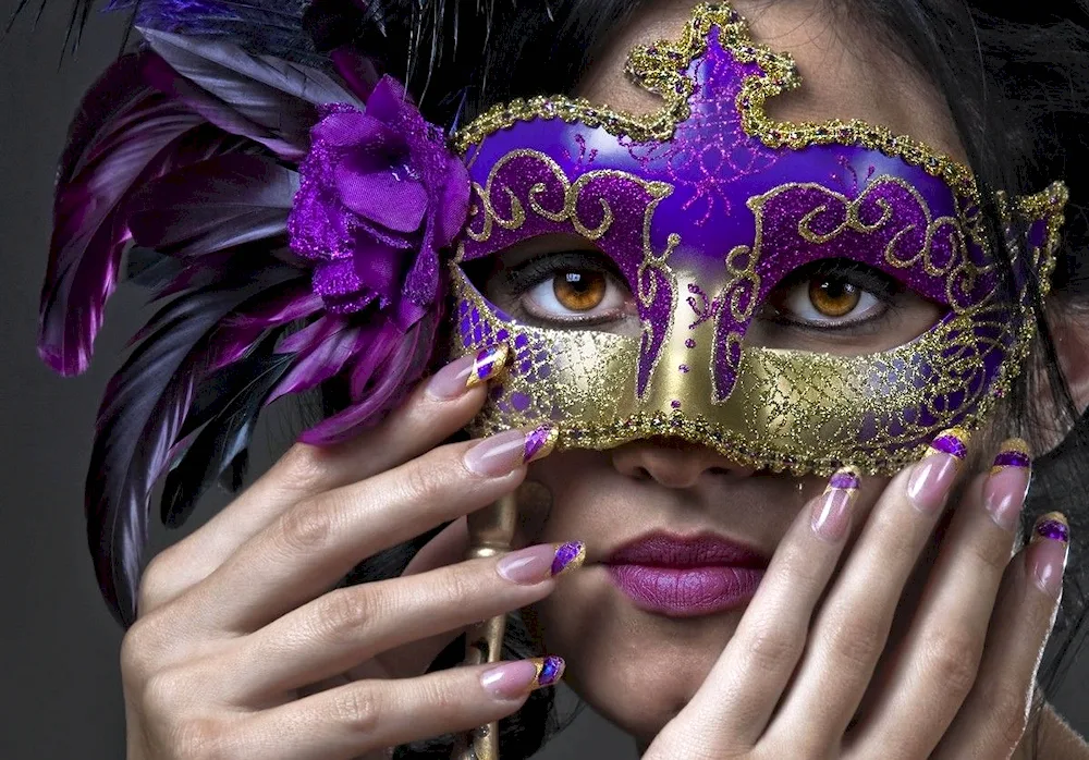 Venetian carnival mask Morena