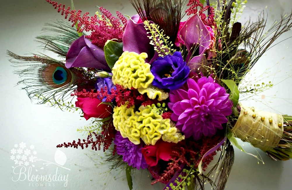 Beautiful unusual bouquets