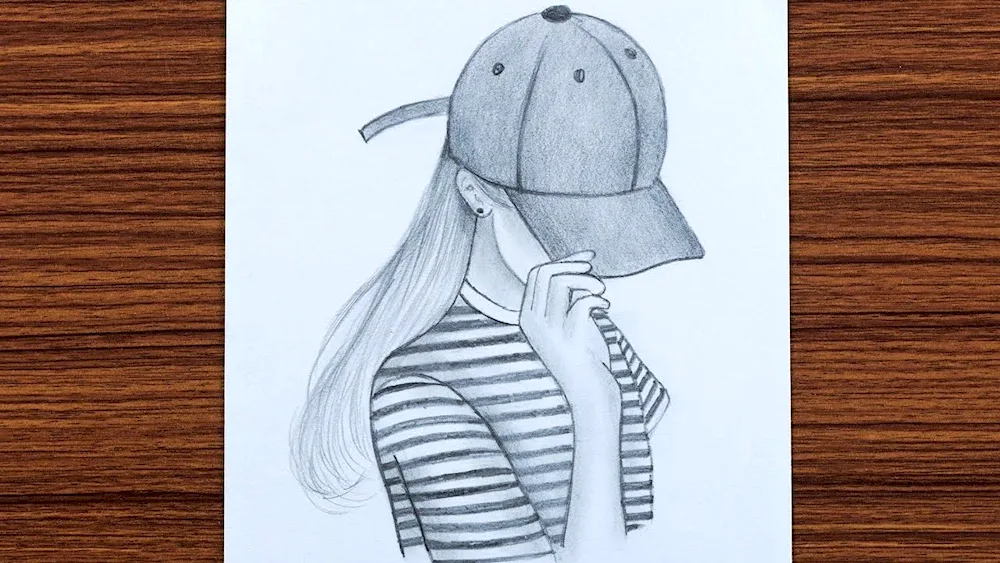 Girl drawing