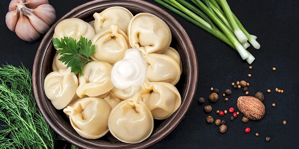 Beautiful dumplings