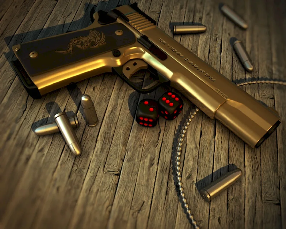 Beautiful pistols