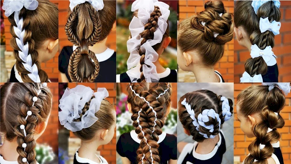 Beautiful hairstyles for girls for school