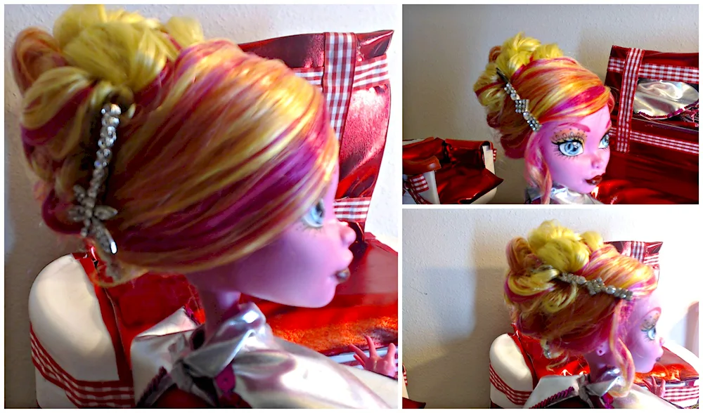 Beauty hairstyles for dolls