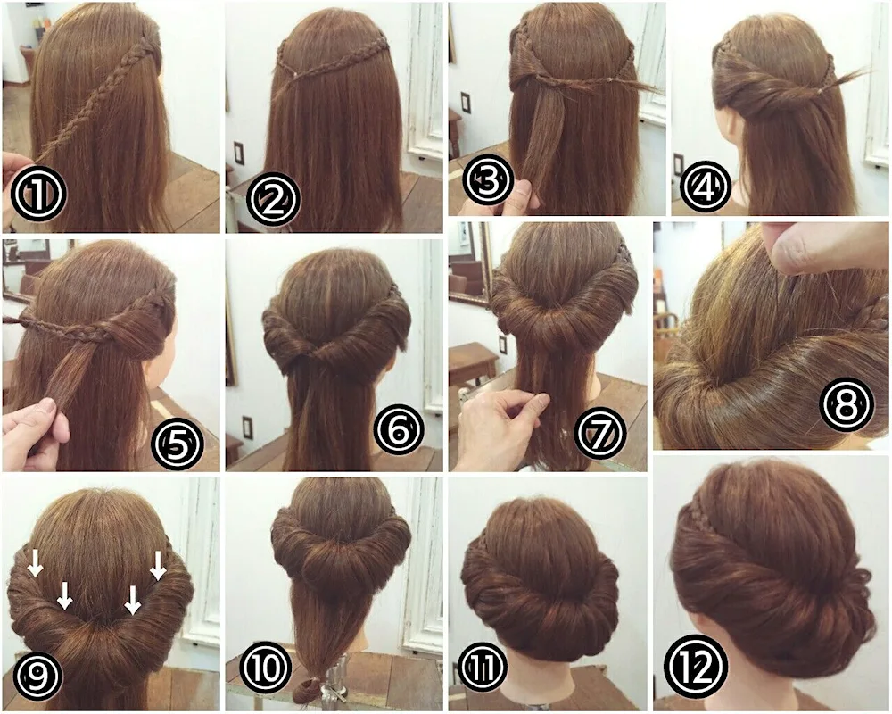 Beautiful hairstyles step by step