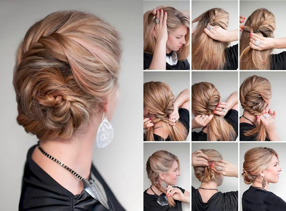 Uncomplicated hairstyles