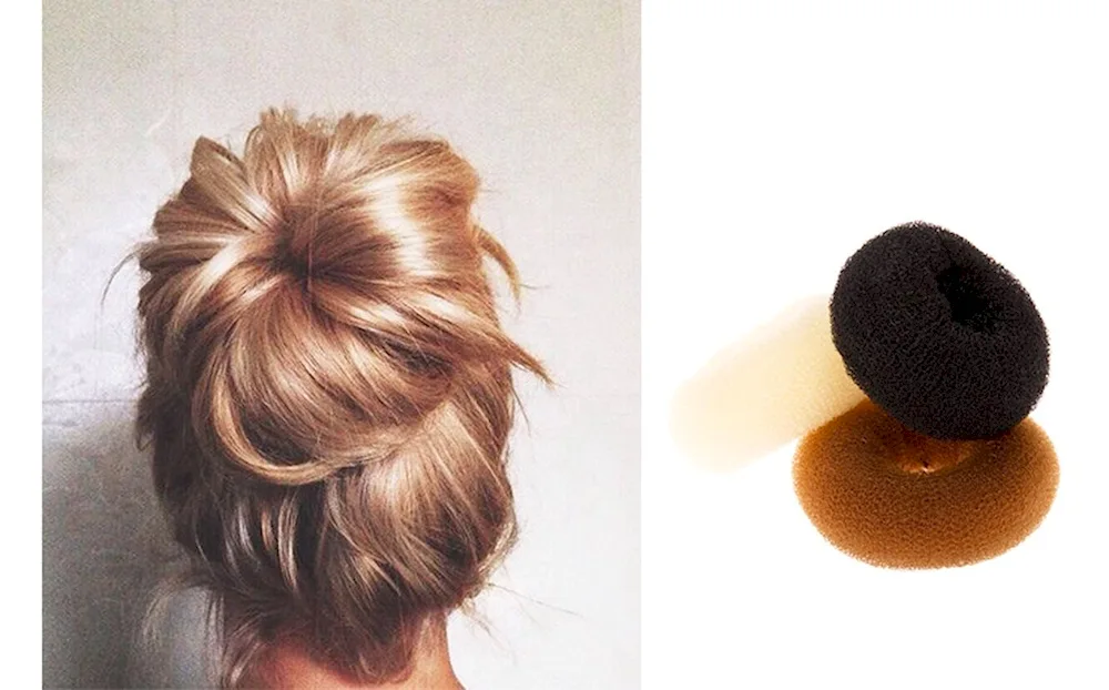 Bun hairstyle
