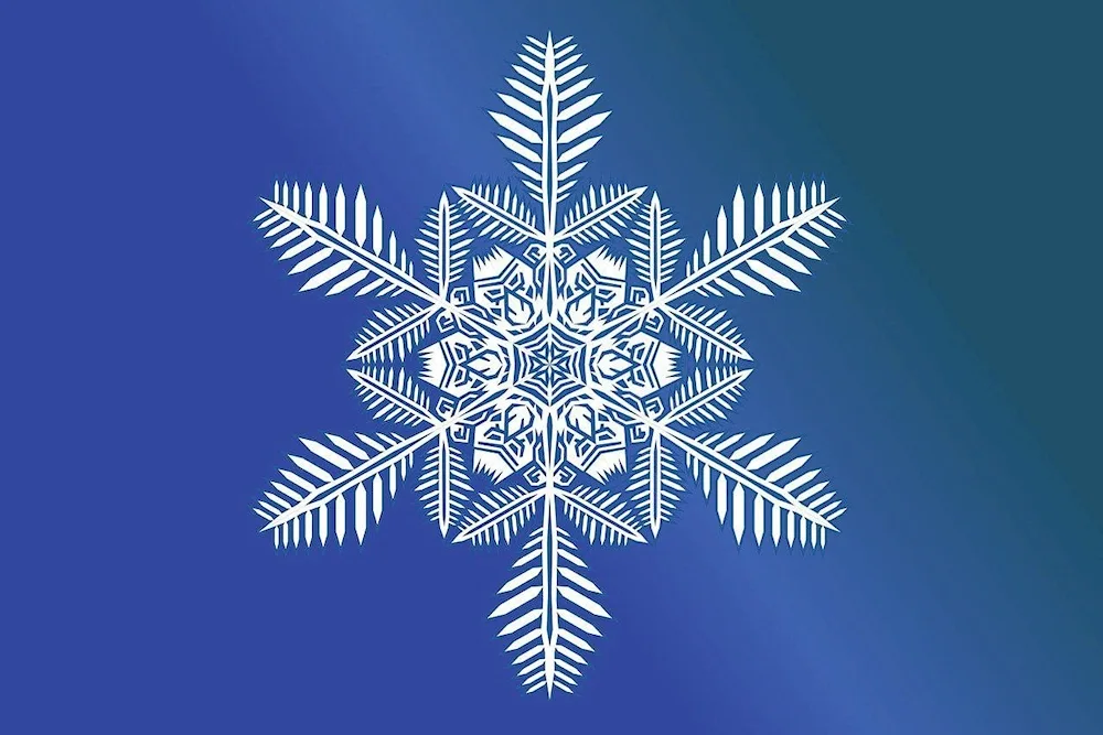 Beautiful snowflakes