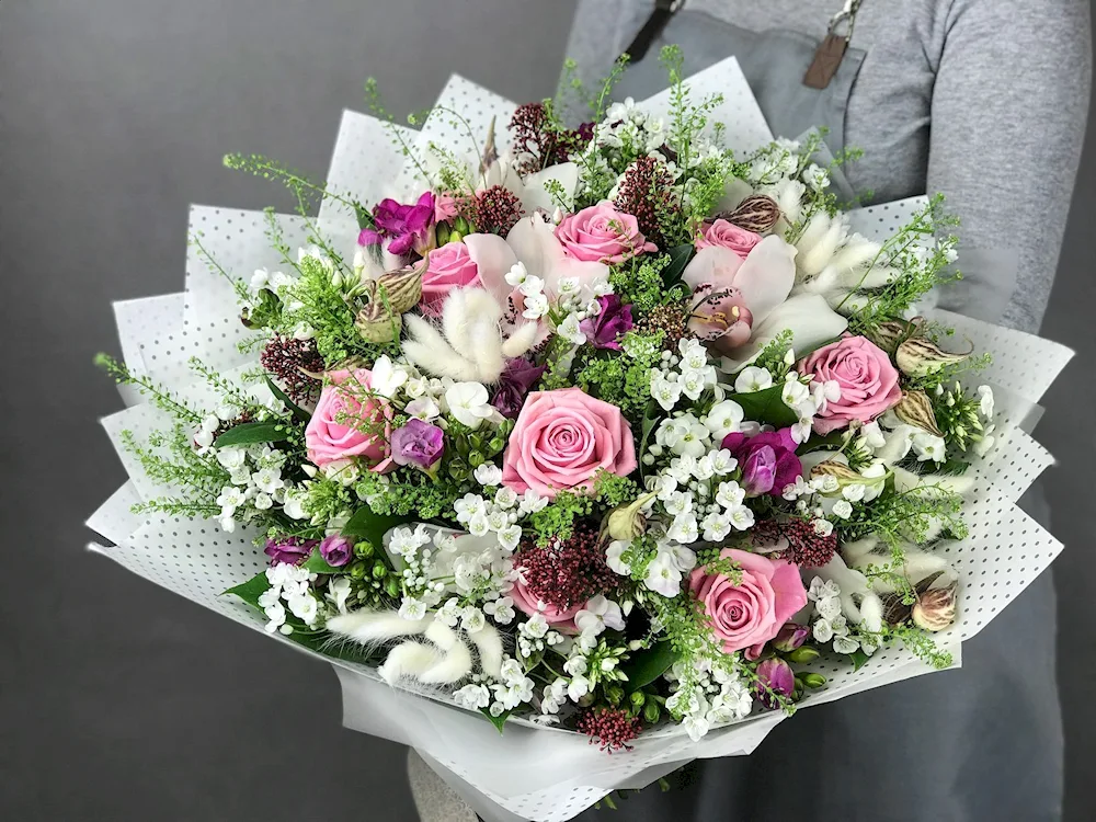 Beautiful modern bouquets