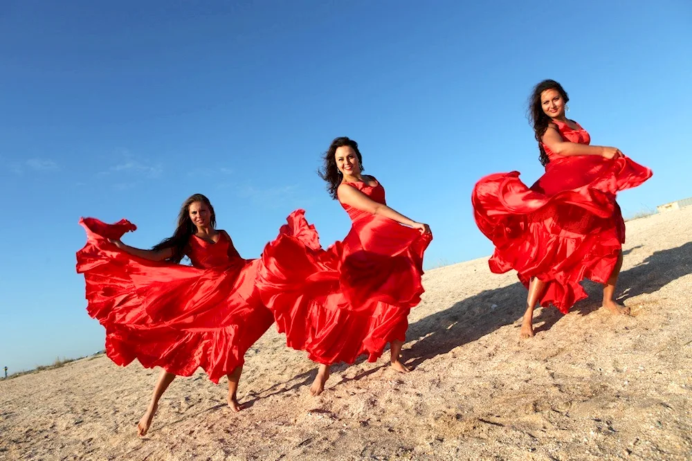 Beautiful gypsy women